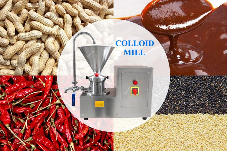 Good Performance Almond Peanutchilli Pepper Colloid Grinder Machine